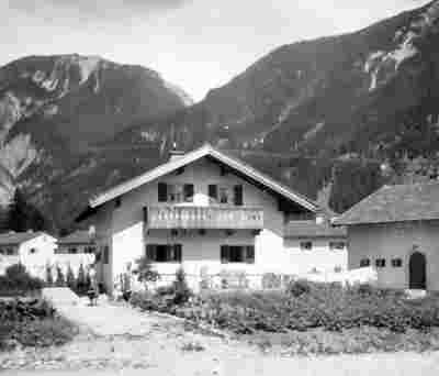 Siedlerhaus mit Gemüsegarten - 1940