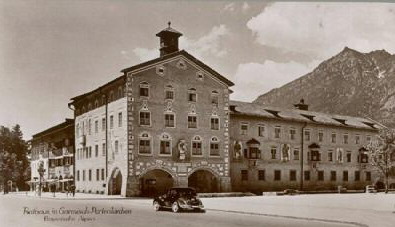 Neues Rathaus Garmisch-Partenkirchen - 1935