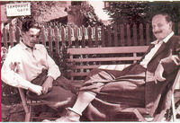 Rainer Hildebrandt und Albrecht Haushofer - 1940 in Seefeld