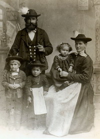 Die Eltern und Geschwister von Anna Maurer (Lipp von Wamberg)